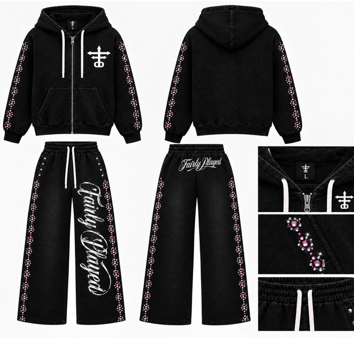 SWEATPANT AND SWEATSHIRT 2PCS SET